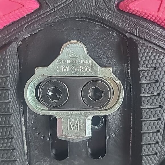 Giant Liv Fera Mountain Bike Cycling Shoes Black & Pink Size 37 - Picture 12 of 15